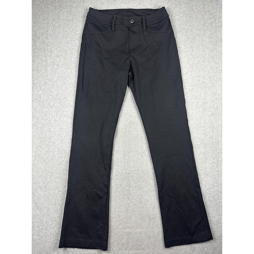 American Giant Pants Womens Medium Black Made In USA Stretch Casual Work Office